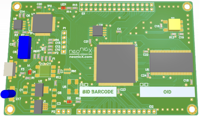 Spartan customized FPGA Carrier board for real-time signal processing